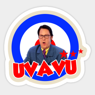 Vic Reeves Uvavu Sticker